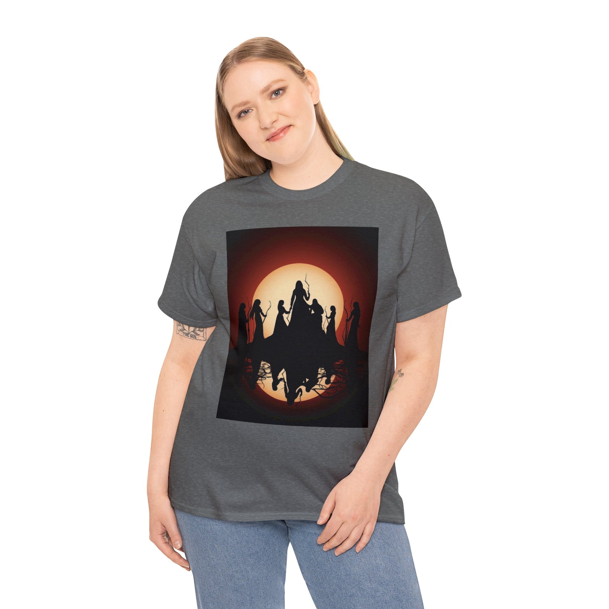 Unisex Mysterious and Powerful Witches Coven Shadow Ritual Tee