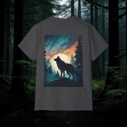 Unisex Mythical Creature Wolf tshirt - Great Wolf lover gift, Wolf Lover Shirt