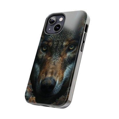 AI Wolf Phone Case for iPhone - Lightweight, Impact Resistant, Wireless Charging Compatible-AI phone case-AI By AJ