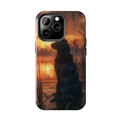 Hunting Dog Phone Case for iPhone - Lightweight, Impact Resistant, Wireless Charging Compatible