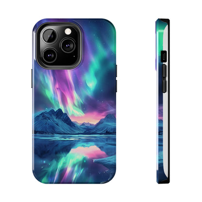 Aurora Dreams 2 Phone Case for iPhone - Lightweight, Impact Resistant, Wireless Charging Compatible