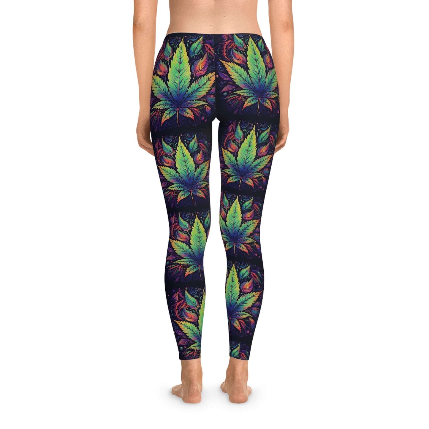 Cannabis Leggings for that special party or just hanging around in your comfy weed leggings.