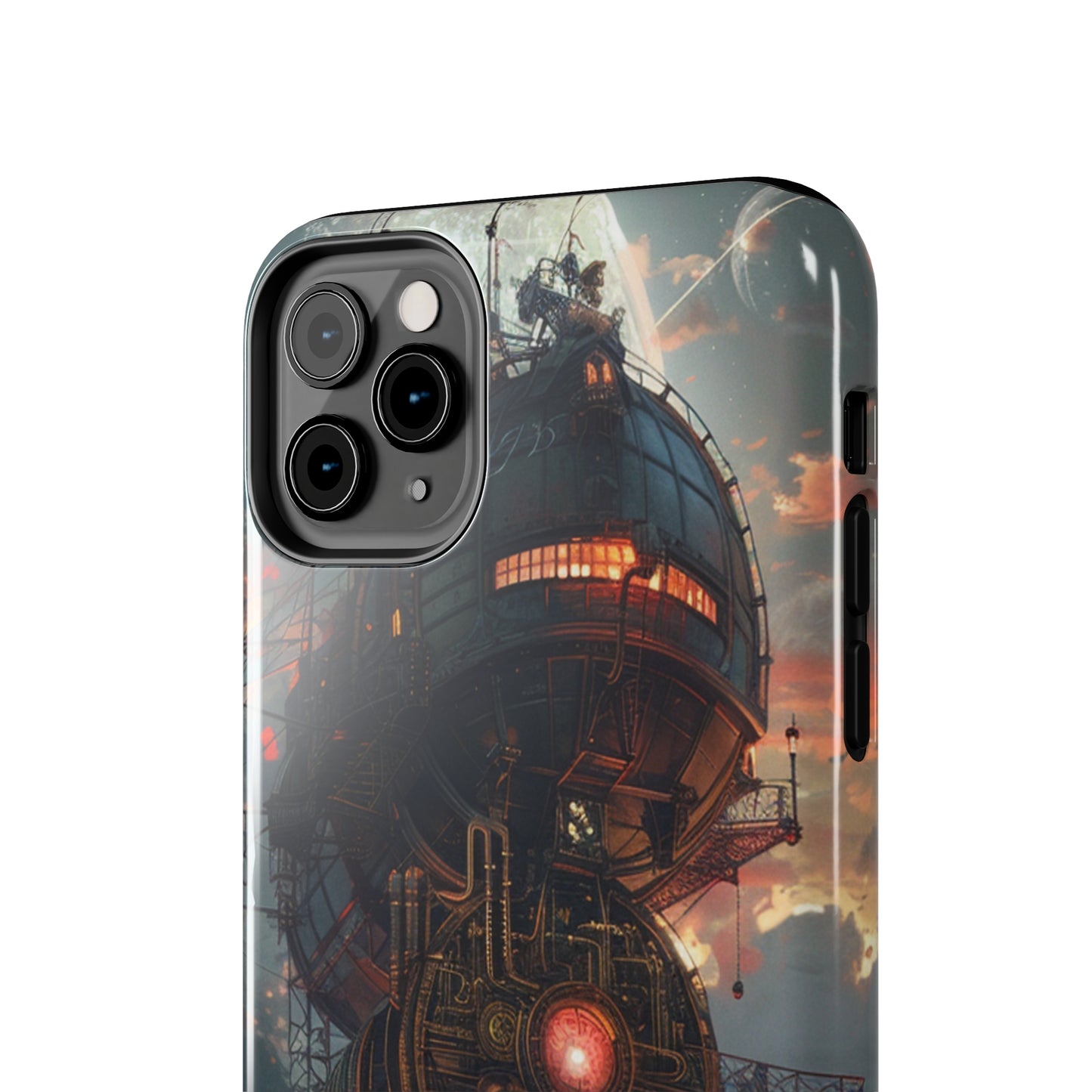 Steampunk Adventures 3 Phone Case for iPhone - Lightweight, Impact Resistant, Wireless Charging Compatible