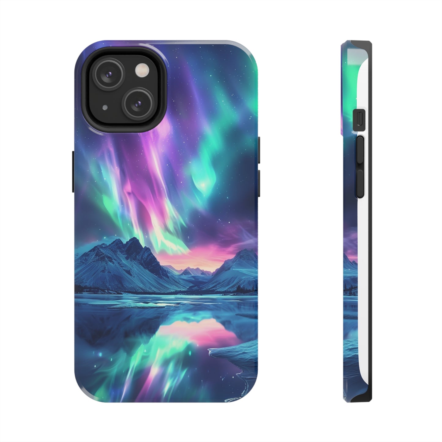 Aurora Dreams 2 Phone Case for iPhone - Lightweight, Impact Resistant, Wireless Charging Compatible