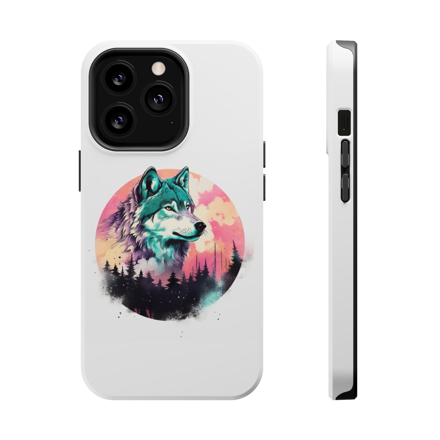 MagSafe Tough Wolf Cases-AI phone case-AI By AJ