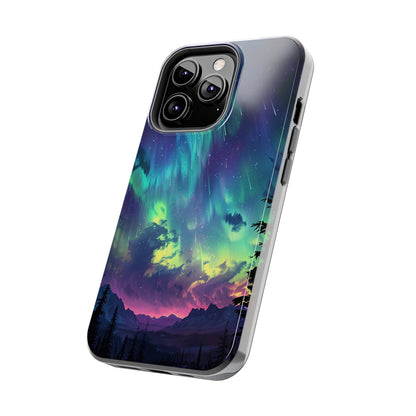 Aurora Dreams Phone Case for iPhone - Lightweight, Impact Resistant, Wireless Charging Compatible