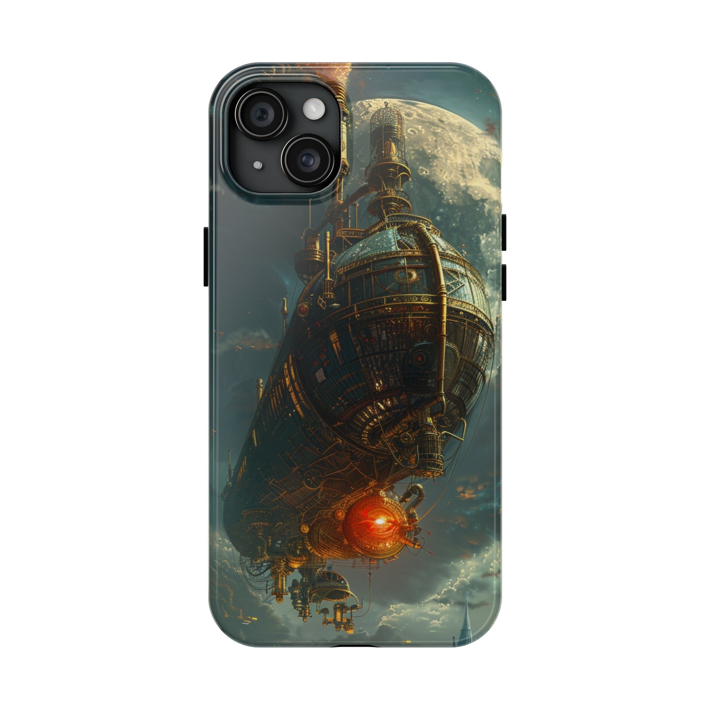 Steampunk Adventures 5 Phone Case for iPhone - Lightweight, Impact Resistant, Wireless Charging Compatible