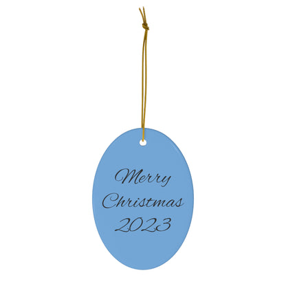 2023 Ceramic Christmas Ornament