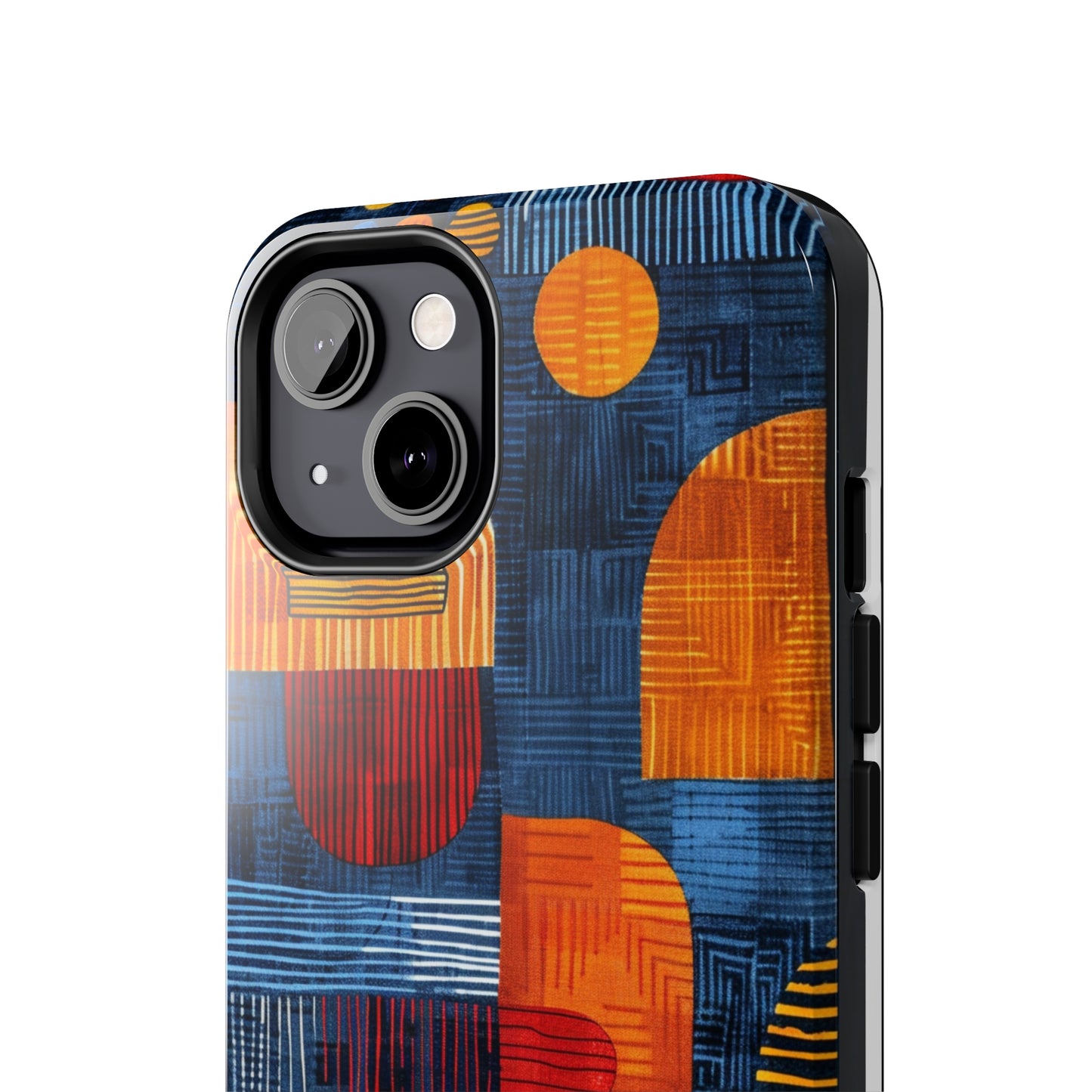 Cultural Tapestry Phone Case 3 for iPhone - Lightweight, Impact Resistant, Wireless Charging Compatible