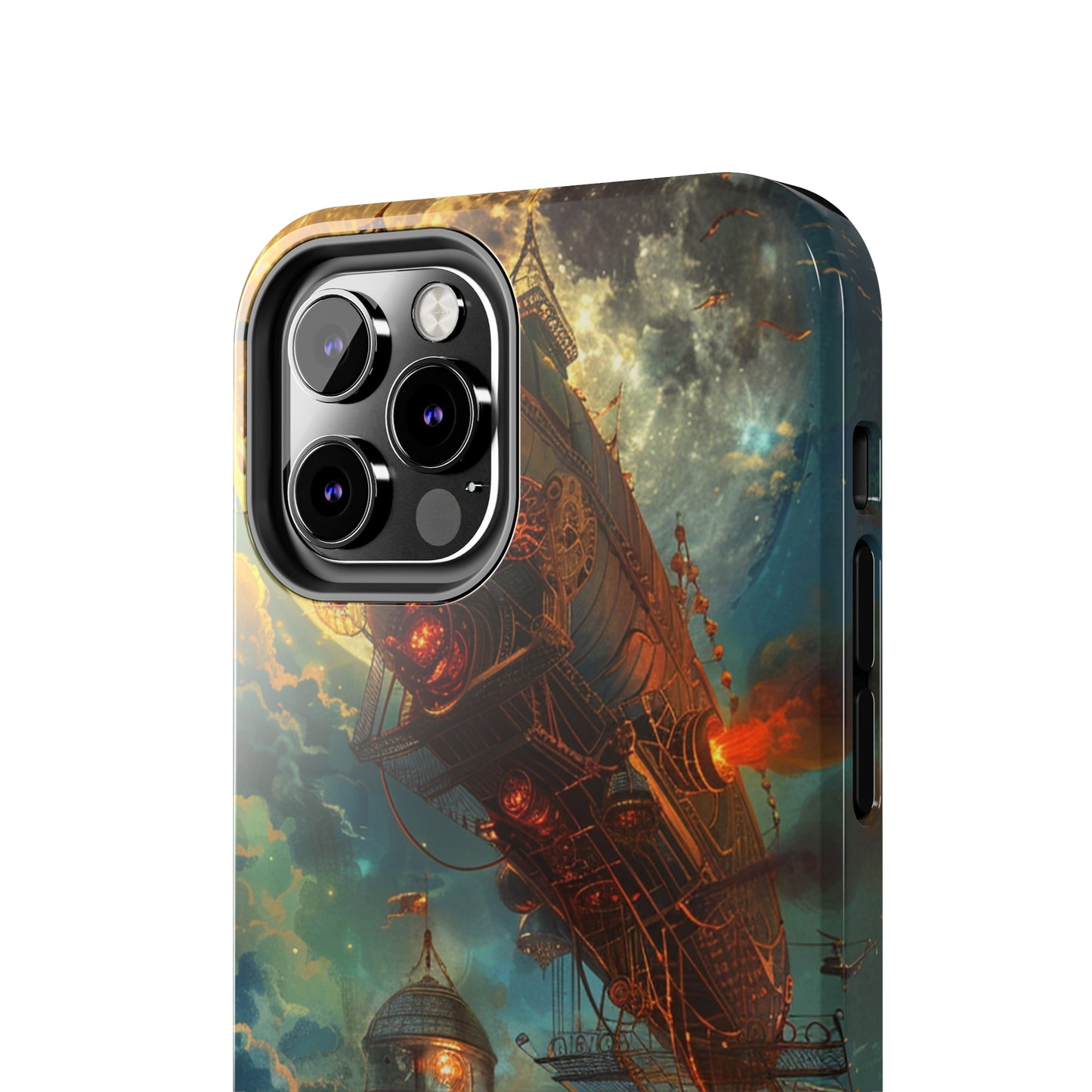 Steampunk Adventures 2 Phone Case for iPhone - Lightweight, Impact Resistant, Wireless Charging Compatible