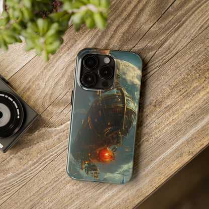 Steampunk Adventures 5 Phone Case for iPhone - Lightweight, Impact Resistant, Wireless Charging Compatible