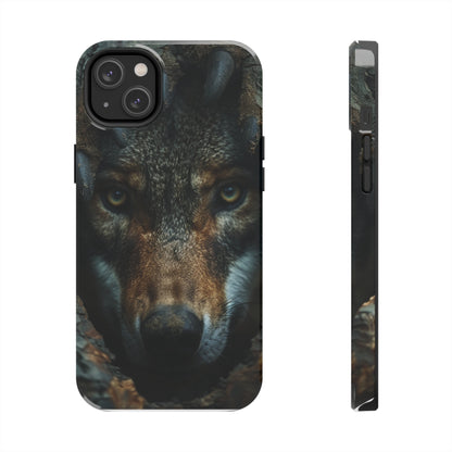 AI Wolf Phone Case for iPhone - Lightweight, Impact Resistant, Wireless Charging Compatible-AI phone case-AI By AJ