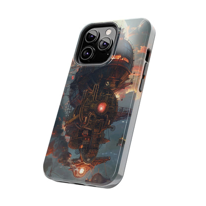 Steampunk Adventures 3 Phone Case for iPhone - Lightweight, Impact Resistant, Wireless Charging Compatible