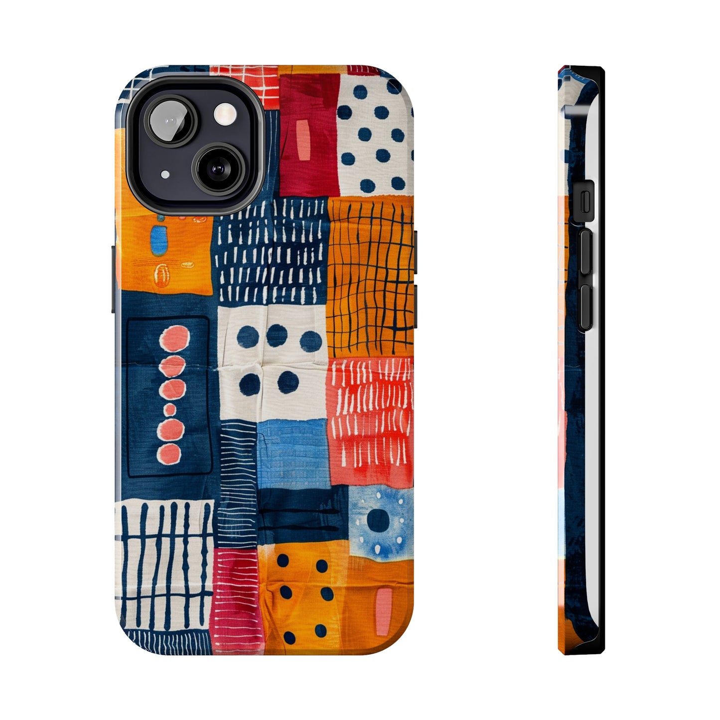 Cultural Tapestry Phone Case 2 for iPhone - Lightweight, Impact Resistant, Wireless Charging Compatible