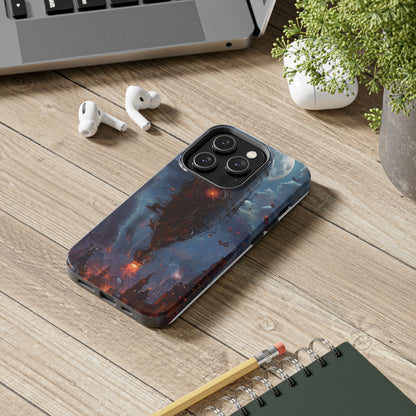 Steampunk Adventures 4 Phone Case for iPhone - Lightweight, Impact Resistant, Wireless Charging Compatible