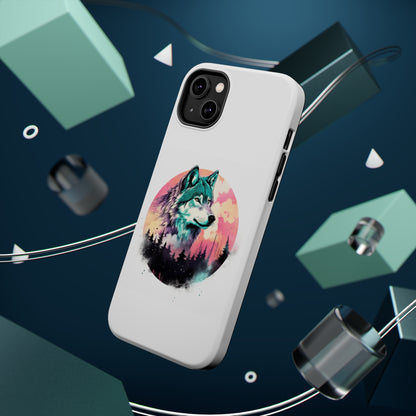 MagSafe Tough Wolf Cases-AI phone case-AI By AJ