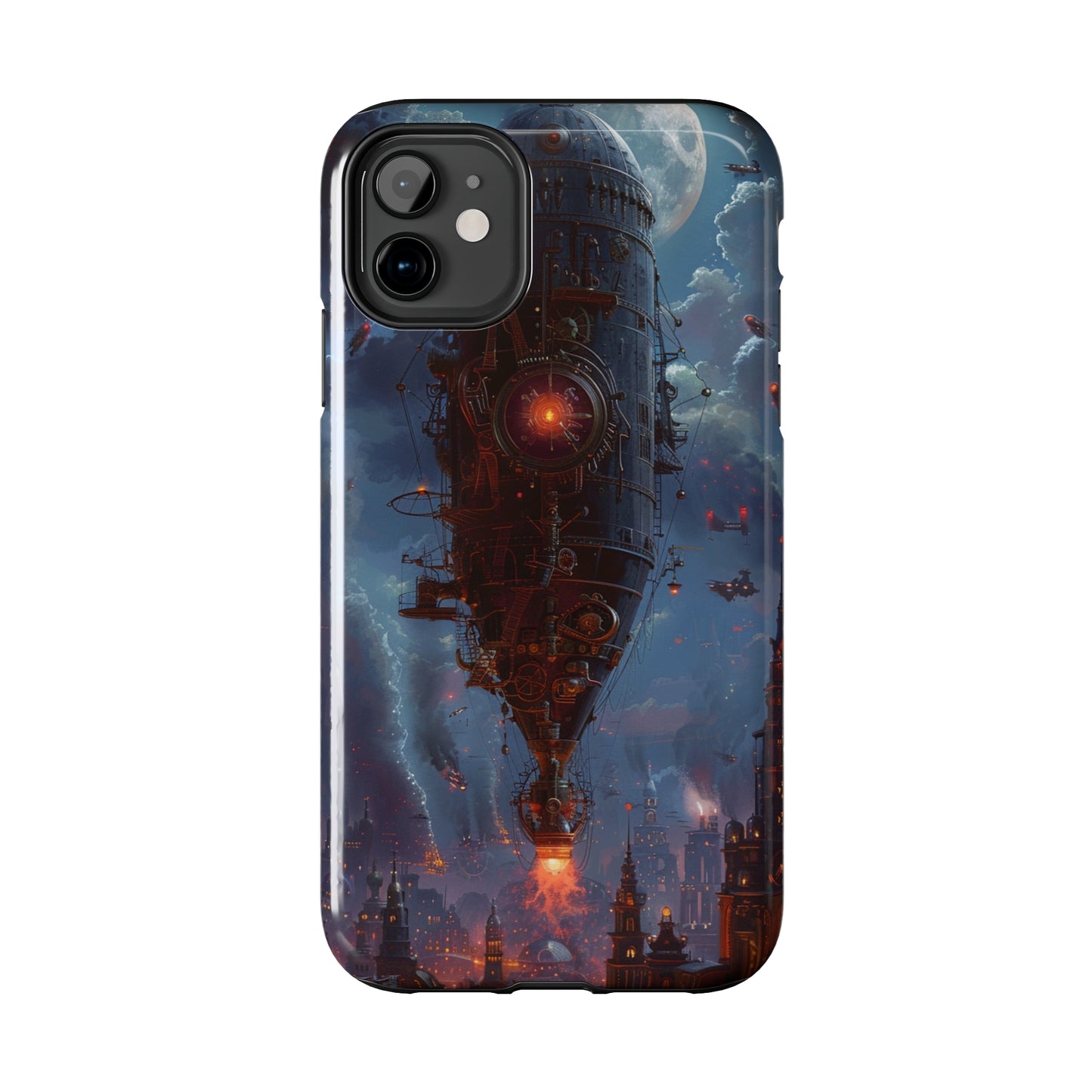 Steampunk Adventures 4 Phone Case for iPhone - Lightweight, Impact Resistant, Wireless Charging Compatible