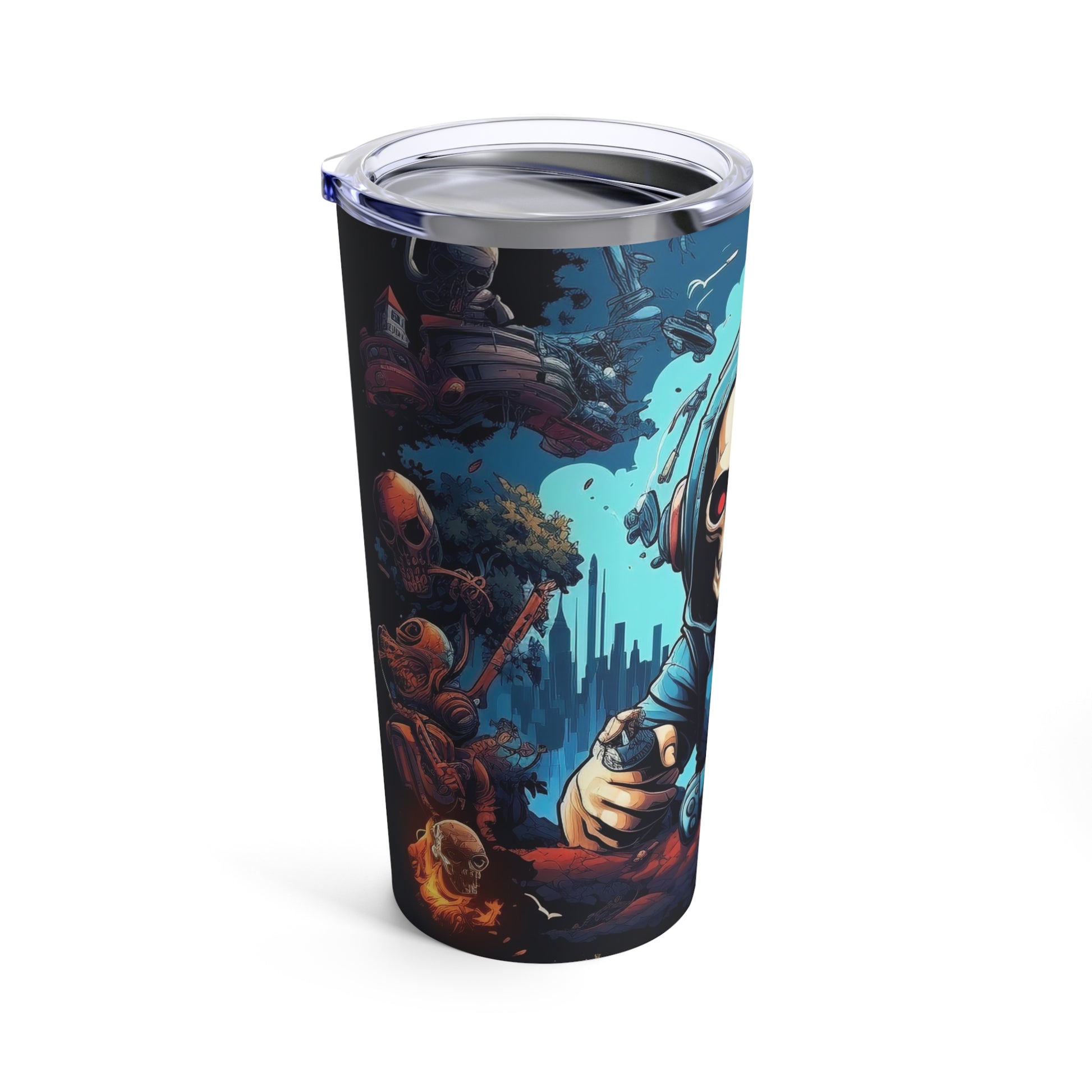 Gamer's Skeleton Tumbler 20oz