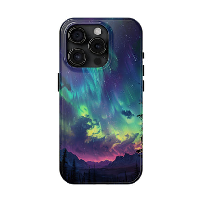 Aurora Dreams Phone Case for iPhone - Lightweight, Impact Resistant, Wireless Charging Compatible