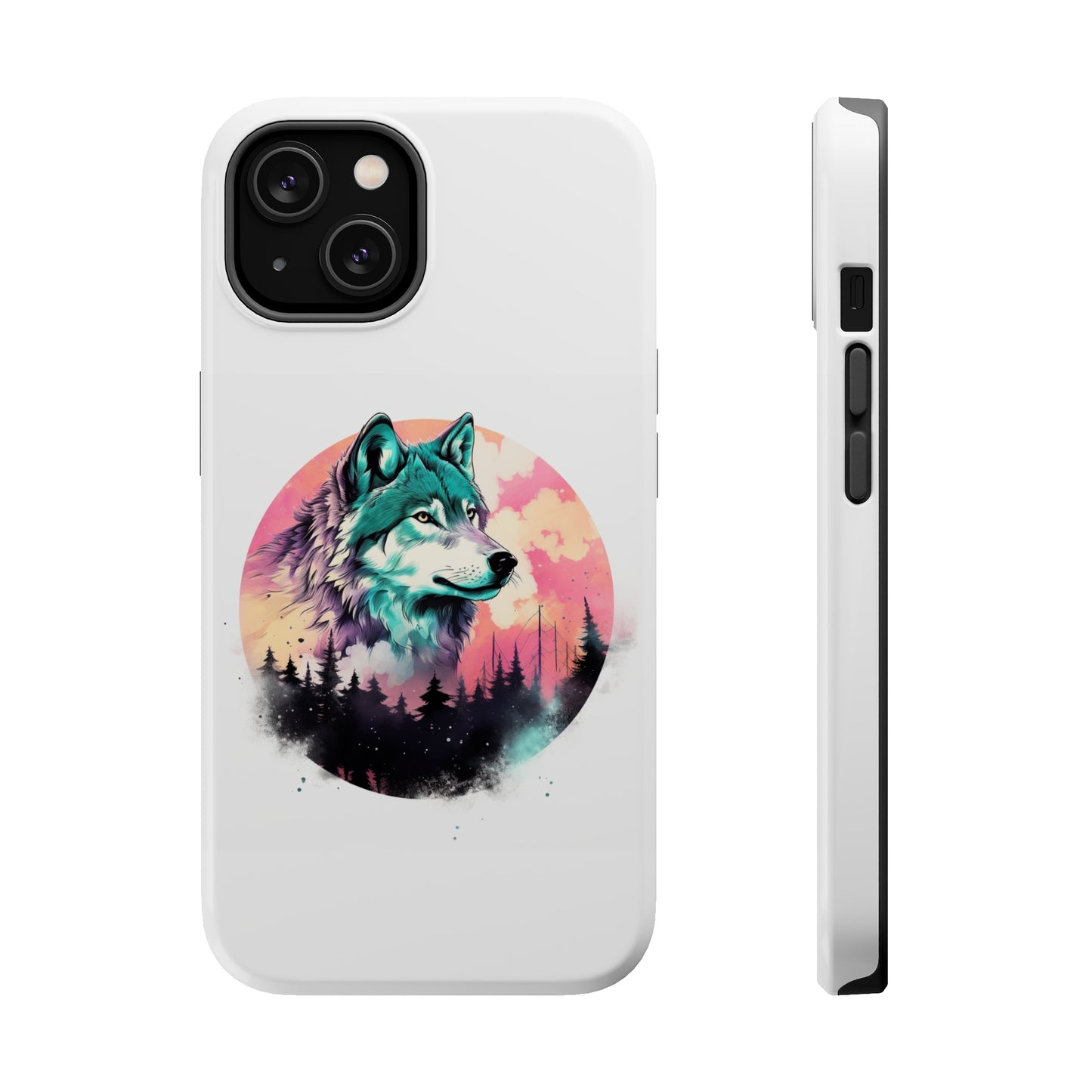 MagSafe Tough Wolf Cases-AI phone case-AI By AJ