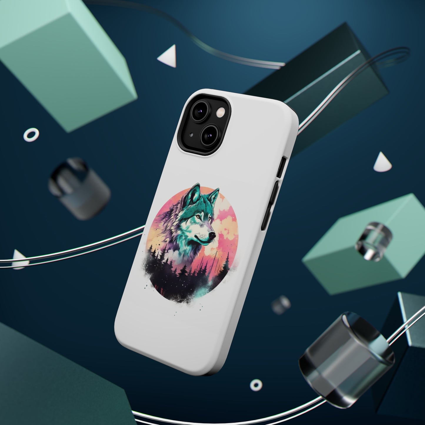 MagSafe Tough Wolf Cases-AI phone case-AI By AJ