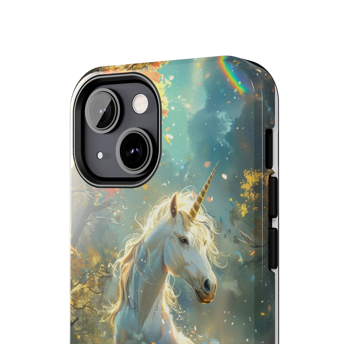 Fantasy Unicorn Phone Case for iPhone - Lightweight, Impact Resistant, Wireless Charging Compatible