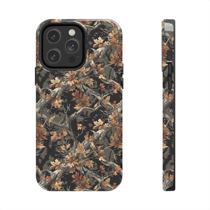 Camo Phone Case for iPhone - Lightweight, Impact Resistant, Wireless Charging Compatible