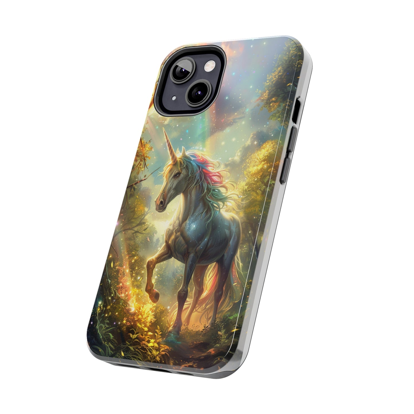 Magnificent Unicorn Phone Case for iPhone - Lightweight, Impact Resistant, Wireless Charging Compatible