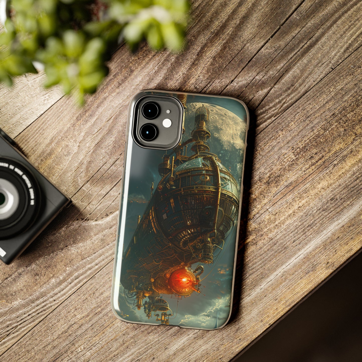 Steampunk Adventures 5 Phone Case for iPhone - Lightweight, Impact Resistant, Wireless Charging Compatible