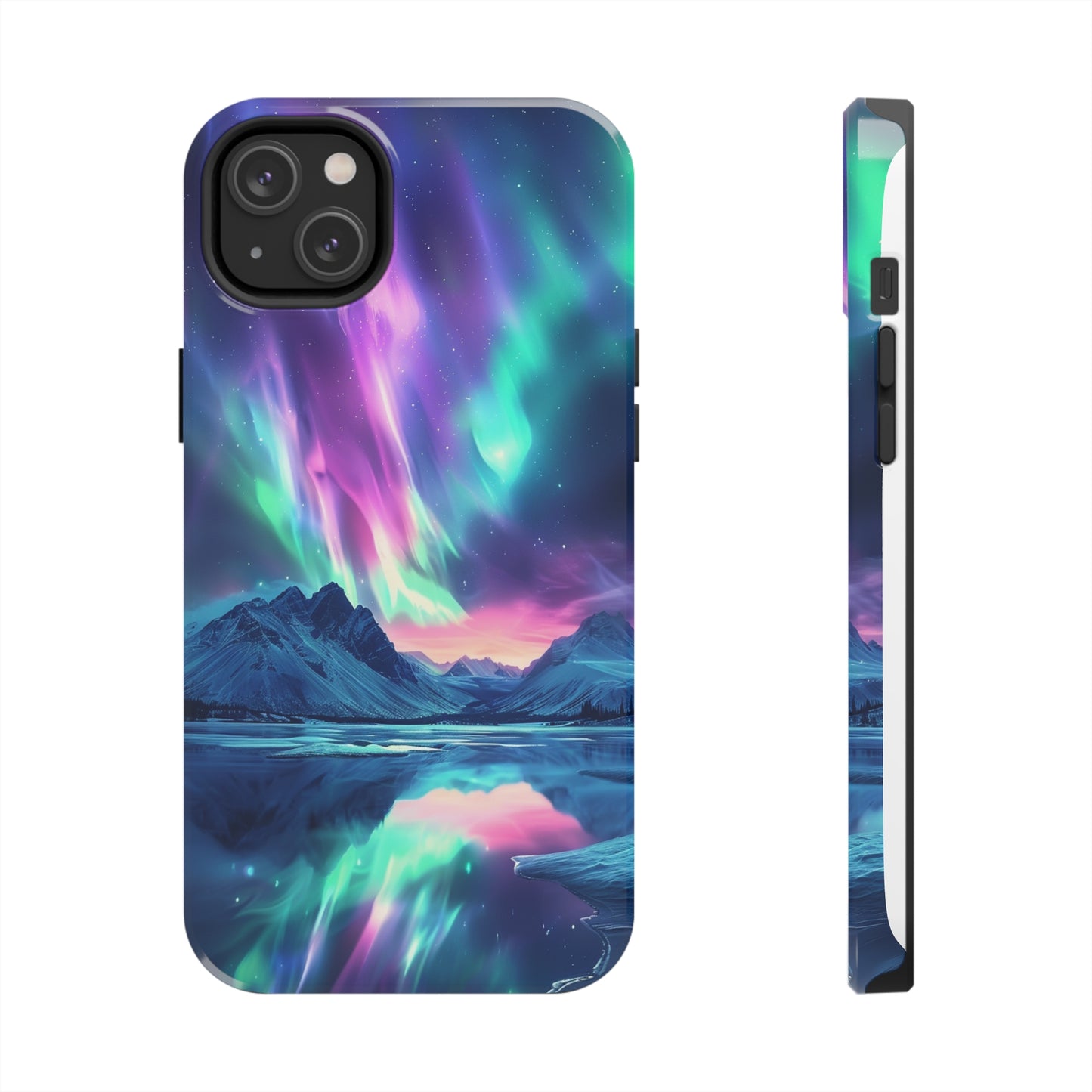 Aurora Dreams 2 Phone Case for iPhone - Lightweight, Impact Resistant, Wireless Charging Compatible