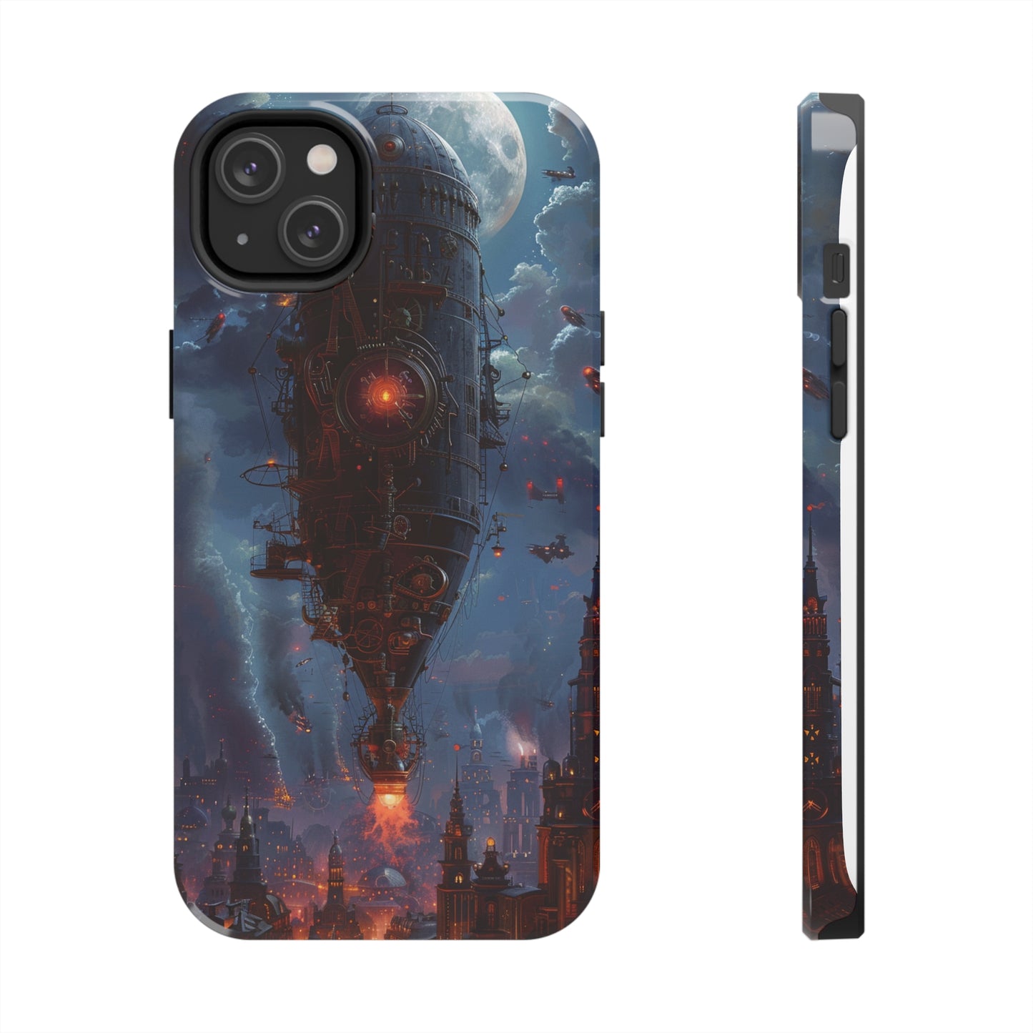 Steampunk Adventures 4 Phone Case for iPhone - Lightweight, Impact Resistant, Wireless Charging Compatible