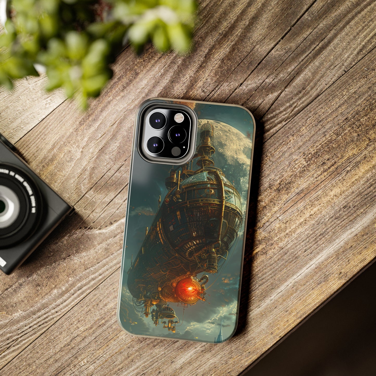 Steampunk Adventures 5 Phone Case for iPhone - Lightweight, Impact Resistant, Wireless Charging Compatible