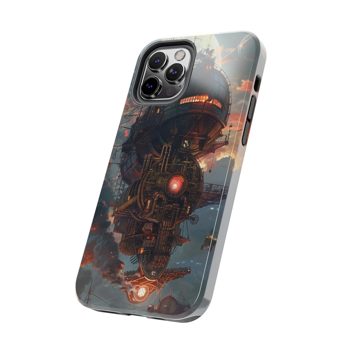 Steampunk Adventures 3 Phone Case for iPhone - Lightweight, Impact Resistant, Wireless Charging Compatible