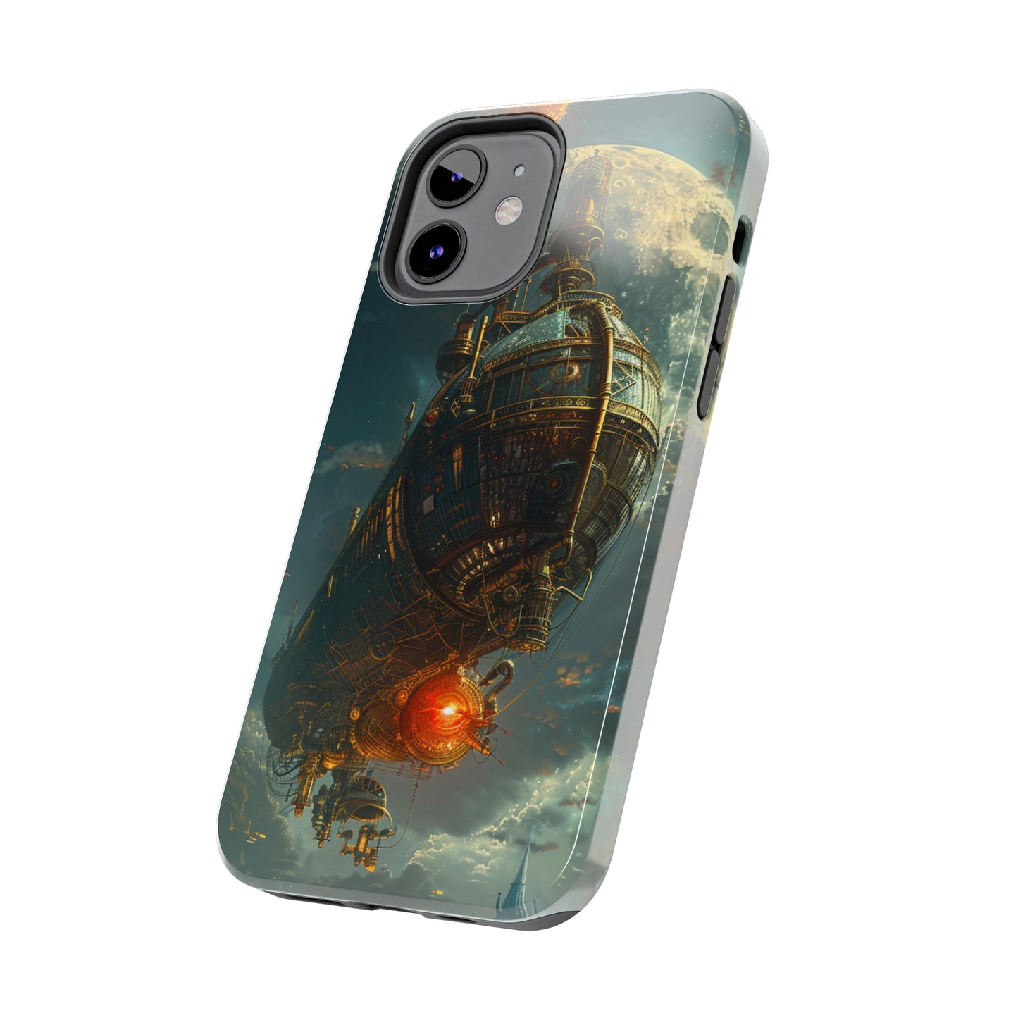 Steampunk Adventures 5 Phone Case for iPhone - Lightweight, Impact Resistant, Wireless Charging Compatible