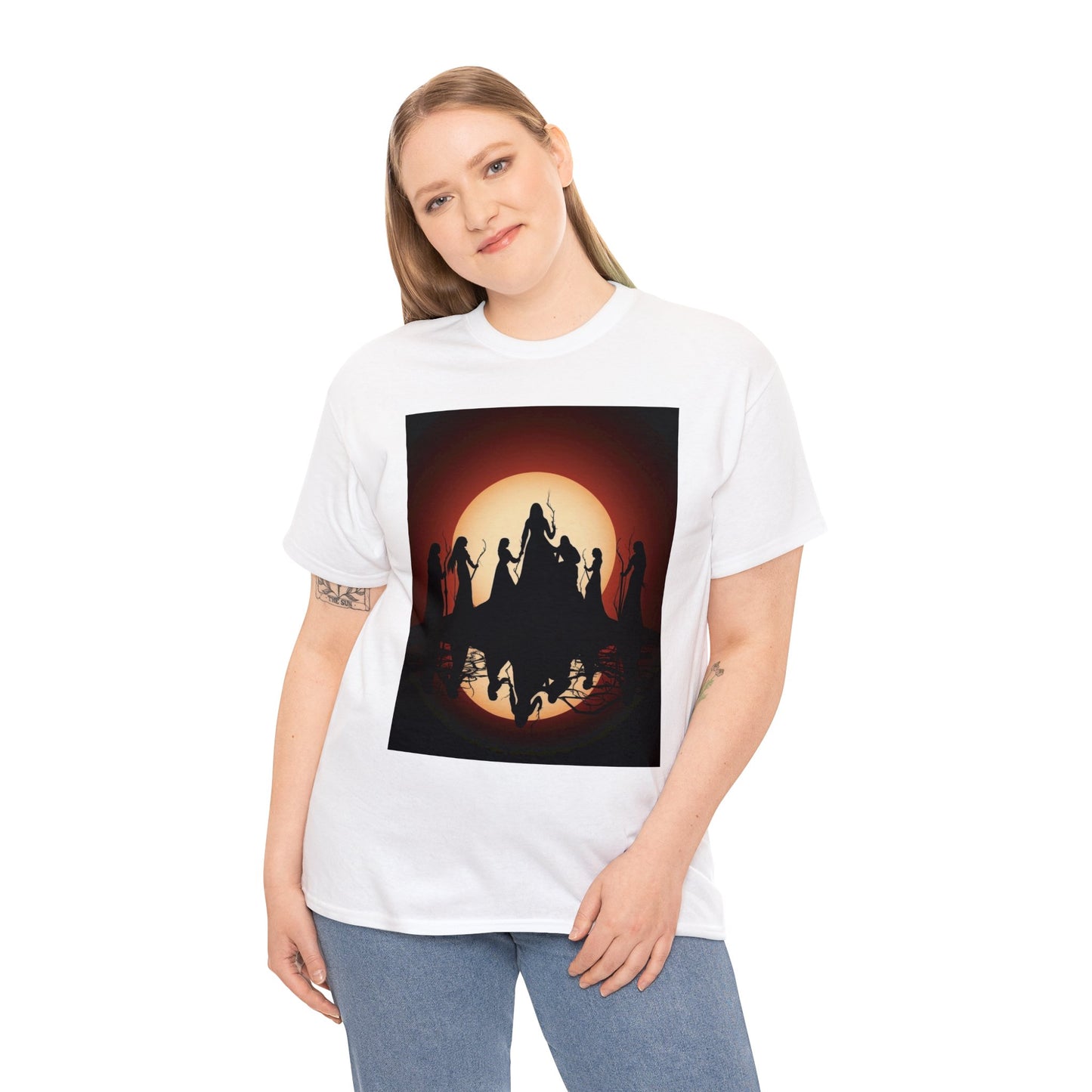 Unisex Mysterious and Powerful Witches Coven Shadow Ritual Tee