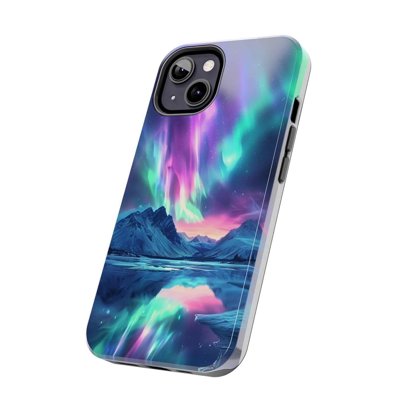 Aurora Dreams 2 Phone Case for iPhone - Lightweight, Impact Resistant, Wireless Charging Compatible