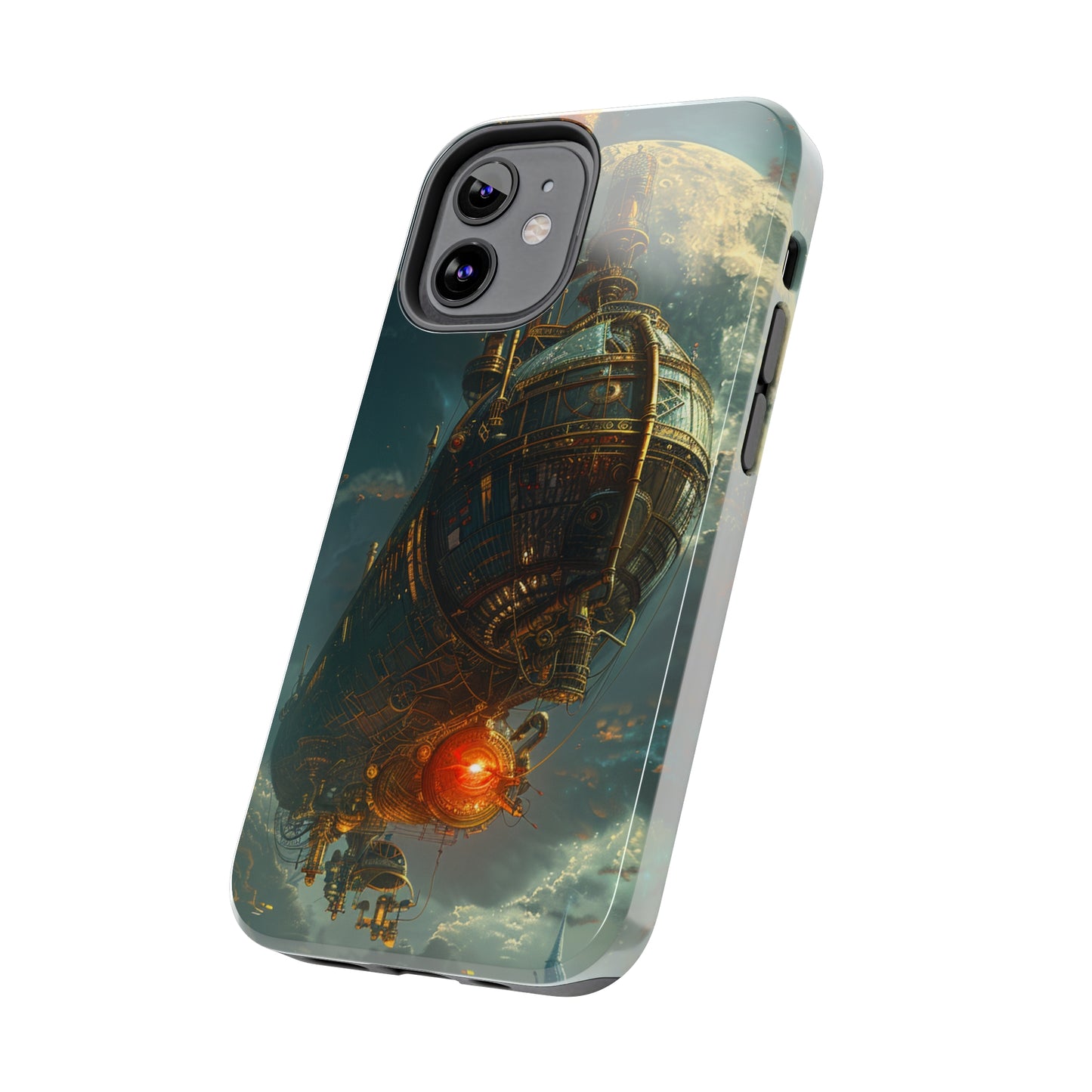 Steampunk Adventures 5 Phone Case for iPhone - Lightweight, Impact Resistant, Wireless Charging Compatible