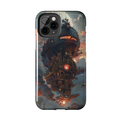 Steampunk Adventures 3 Phone Case for iPhone - Lightweight, Impact Resistant, Wireless Charging Compatible