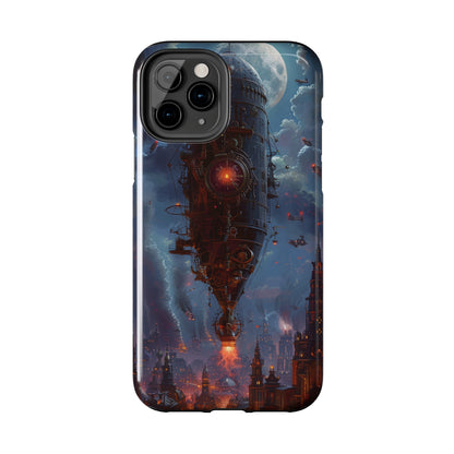 Steampunk Adventures 4 Phone Case for iPhone - Lightweight, Impact Resistant, Wireless Charging Compatible