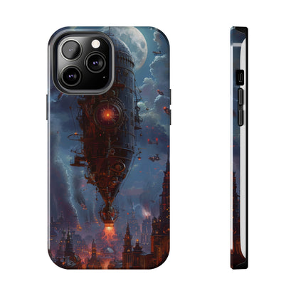 Steampunk Adventures 4 Phone Case for iPhone - Lightweight, Impact Resistant, Wireless Charging Compatible