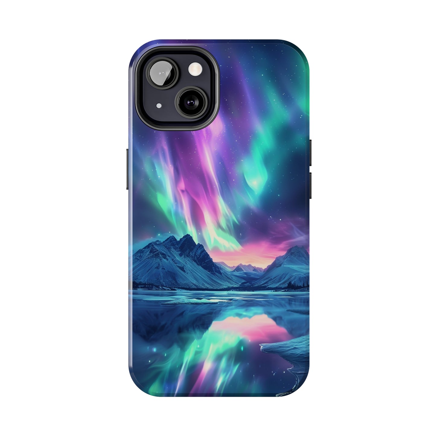 Aurora Dreams 2 Phone Case for iPhone - Lightweight, Impact Resistant, Wireless Charging Compatible