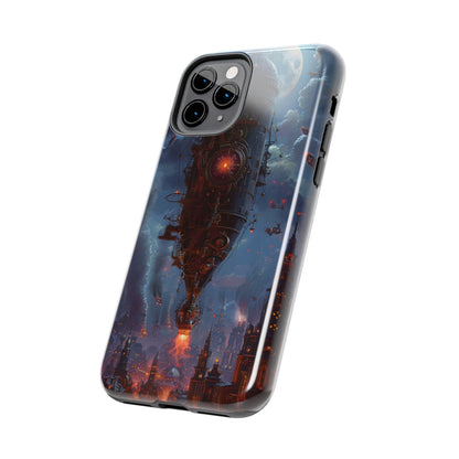 Steampunk Adventures 4 Phone Case for iPhone - Lightweight, Impact Resistant, Wireless Charging Compatible