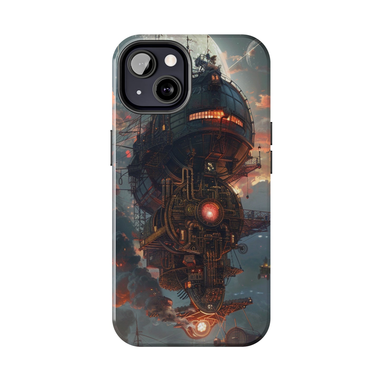 Steampunk Adventures 3 Phone Case for iPhone - Lightweight, Impact Resistant, Wireless Charging Compatible