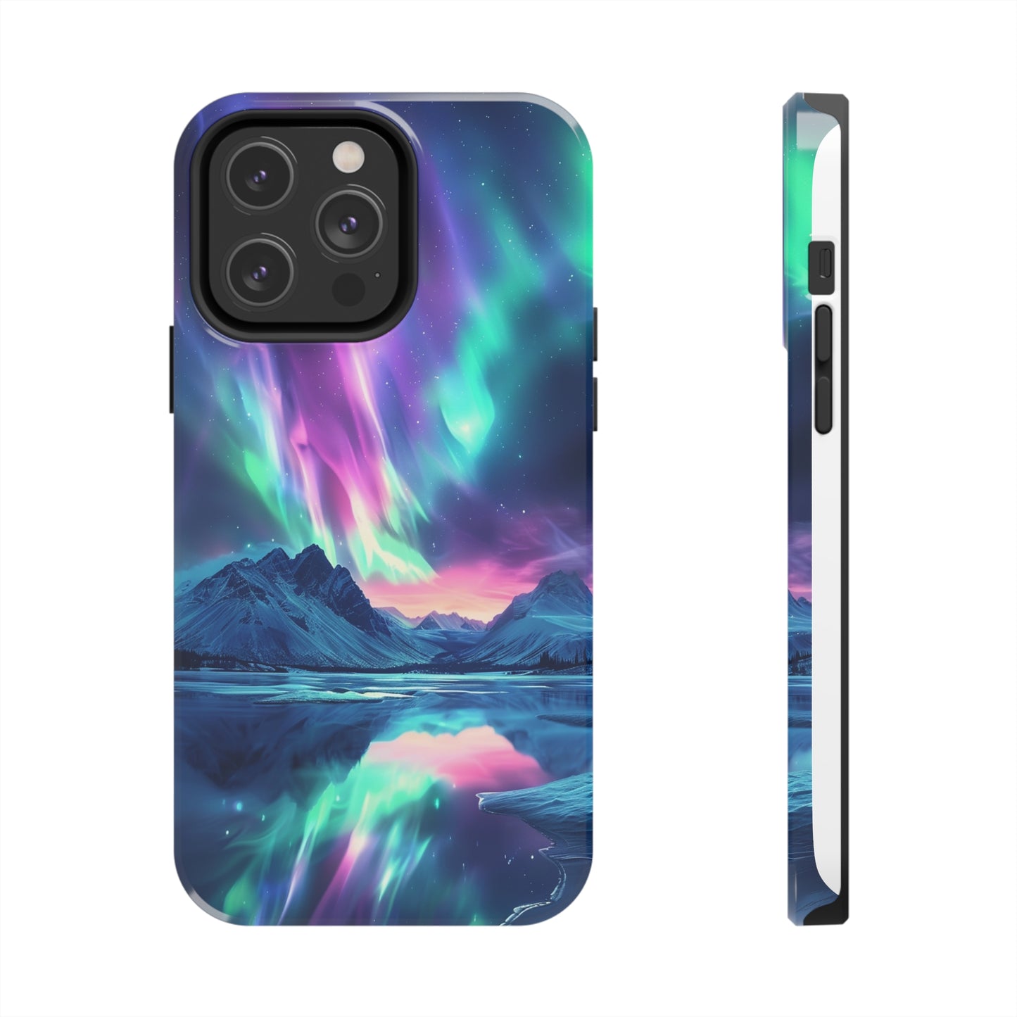 Aurora Dreams 2 Phone Case for iPhone - Lightweight, Impact Resistant, Wireless Charging Compatible