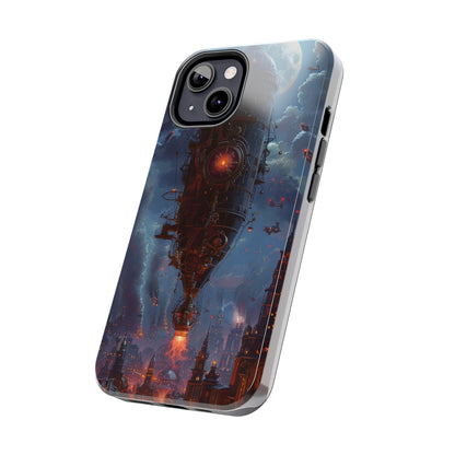 Steampunk Adventures 4 Phone Case for iPhone - Lightweight, Impact Resistant, Wireless Charging Compatible