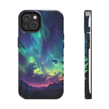 Aurora Dreams Phone Case for iPhone - Lightweight, Impact Resistant, Wireless Charging Compatible