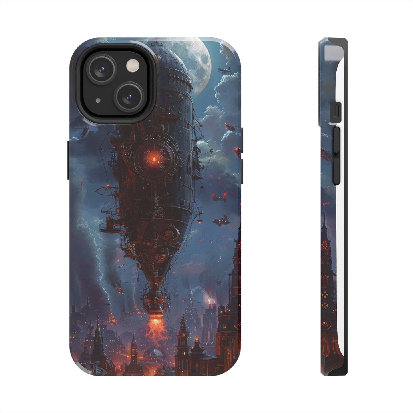 Steampunk Adventures 4 Phone Case for iPhone - Lightweight, Impact Resistant, Wireless Charging Compatible