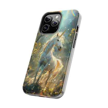 Fantasy Unicorn Phone Case for iPhone - Lightweight, Impact Resistant, Wireless Charging Compatible