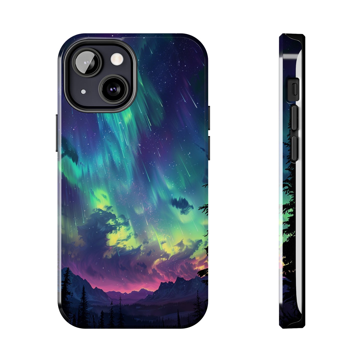 Aurora Dreams Phone Case for iPhone - Lightweight, Impact Resistant, Wireless Charging Compatible