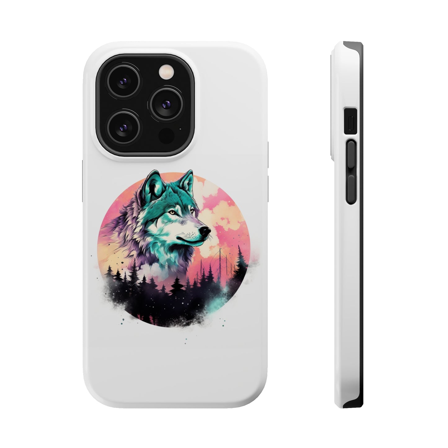 MagSafe Tough Wolf Cases-AI phone case-AI By AJ